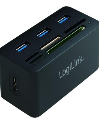 Logilink Usb     Hub With All-in-one Card Reader Hub   Porte