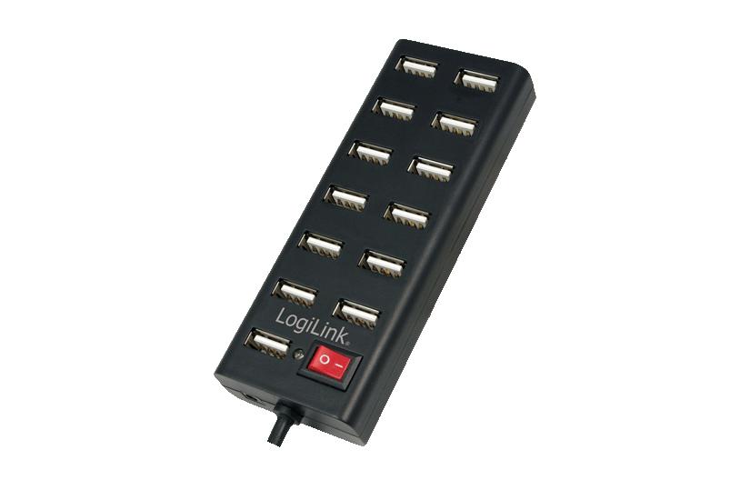 Logilink Usb Hub 13-port With On Off Switch Hub 13 Porte