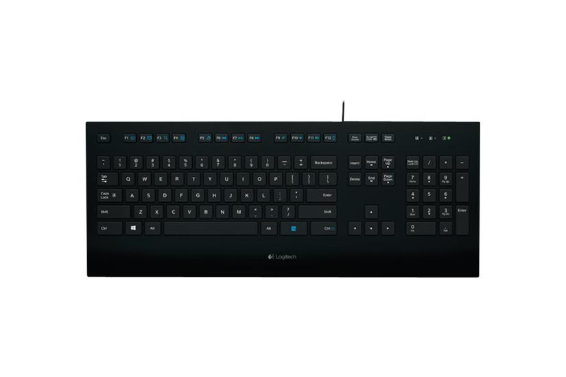 Logitech Corded Keyboard K280e Usb Nordisk