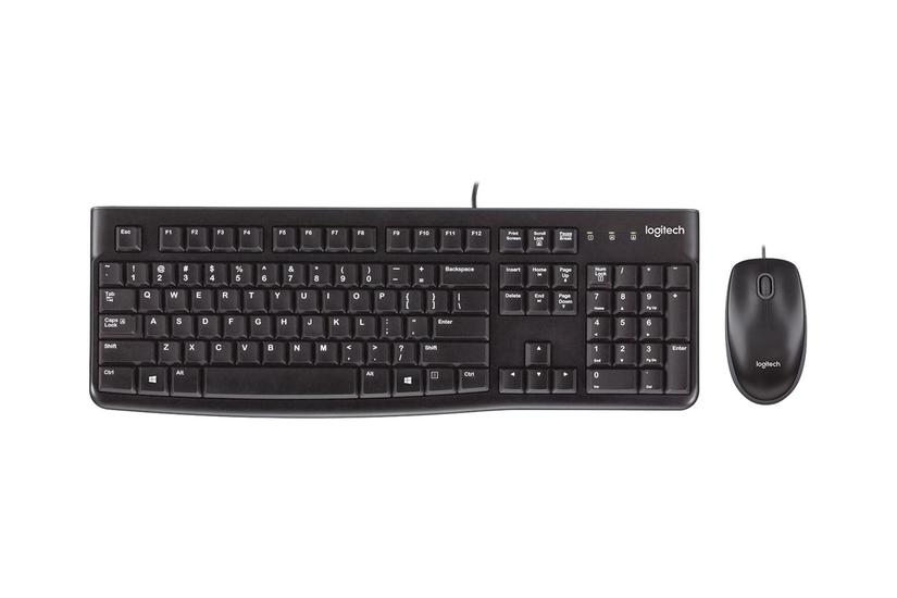 Logitech Desktop Mk120 Sæt Med Mus Og Tastatur Nordisk Indgangsudstyr