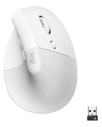 Logitech Lift For Business Lodret Mus Bluetooth      Ghz Off-white