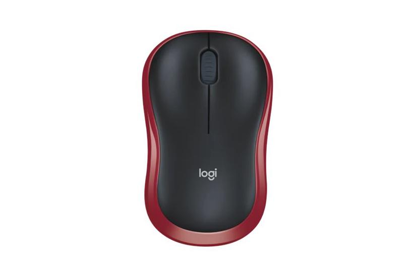 Logitech M185 Mus Ghz Rød