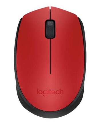 Logitech M171 Mus     Ghz Sort  Rød