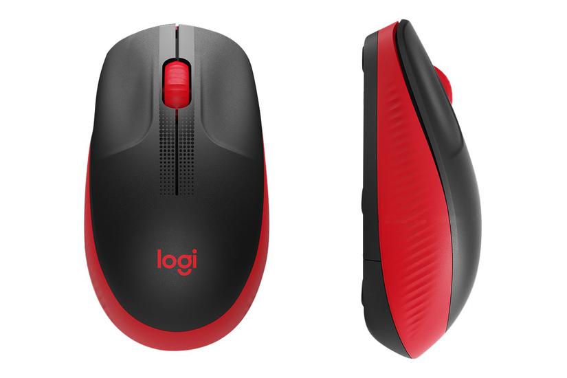 Logitech M190 Mus Rød