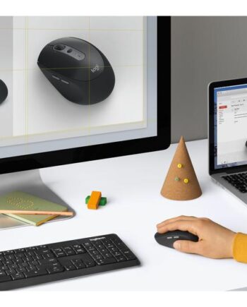 Logitech M590 Silent Mus Bluetooth      Ghz Grafit Tonal