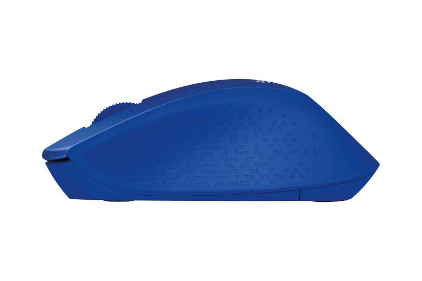 Logitech M330 Silent Plus Mus Ghz Blå