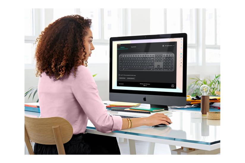 Logitech Mx Keys For Business Tastatur Qwerty Pan Nordic Grafit Indgangsudstyr