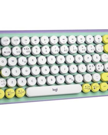 Logitech Pop Keys Tastatur Qwerty Pan Nordic Dagdrøm Indgangsudstyr