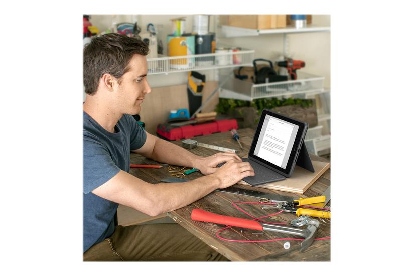 Logitech Rugged Folio Tastatur Og Folio-kasse Qwertz Tysk Indgangsudstyr