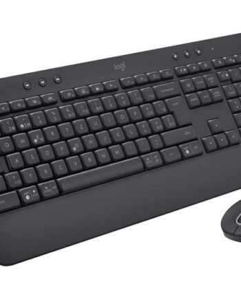 Logitech Signature Mk650 Combo For Business Sæt Med Mus Og Tastatur Qwerty Nordisk  Dansk Finsk Norsk Svensk  Grafit Indgangsudstyr