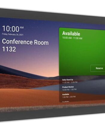 Logitech Tap Scheduler Purpose-built Scheduling Panel For Meeting Rooms Videoconference-enhed