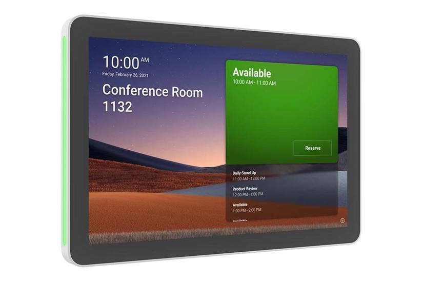 Logitech Tap Scheduler Purpose-built Scheduling Panel For Meeting Rooms Videoconference-enhed