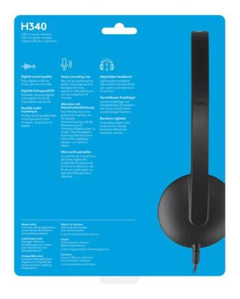 Logitech Usb Headset H340 Headset