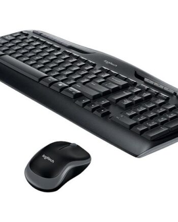 Logitech Wireless Combo Mk330 Sæt Med Mus Og Tastatur Uk Sort Indgangsudstyr