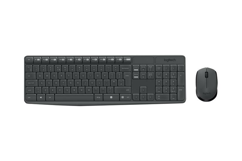 Logitech Wireless Combo Mk235 Trådløs Nordisk