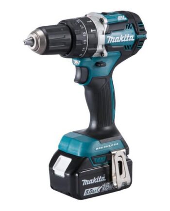 Makita Dhp484 Hammerbor Skruemaskine Ledningfri  -hastigheders   Batterier