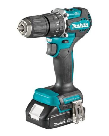 Makita Dhp487raj Hammerbor Skruemaskine Ledningfri  -hastigheders   Batterier