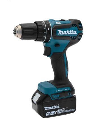 Makita Dhp485rtj Hammerbor Skruemaskine Ledningfri  -hastigheders