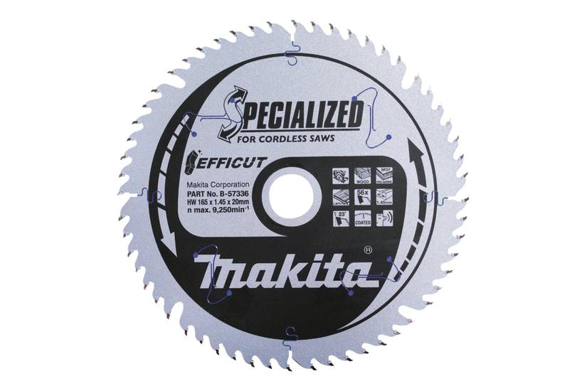 Makita Efficut Rundsavsklinge For Træ Metal Plastik Laminer Medium Densitets Træfiberplade Mdf Melamin
