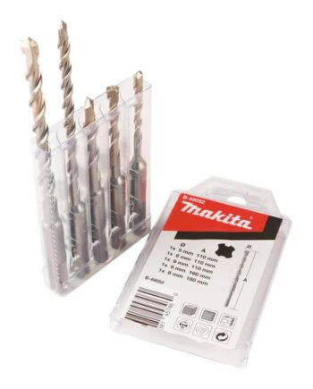 Makita  -plus Drill Set    Borebitsæt For Beton   Stykker