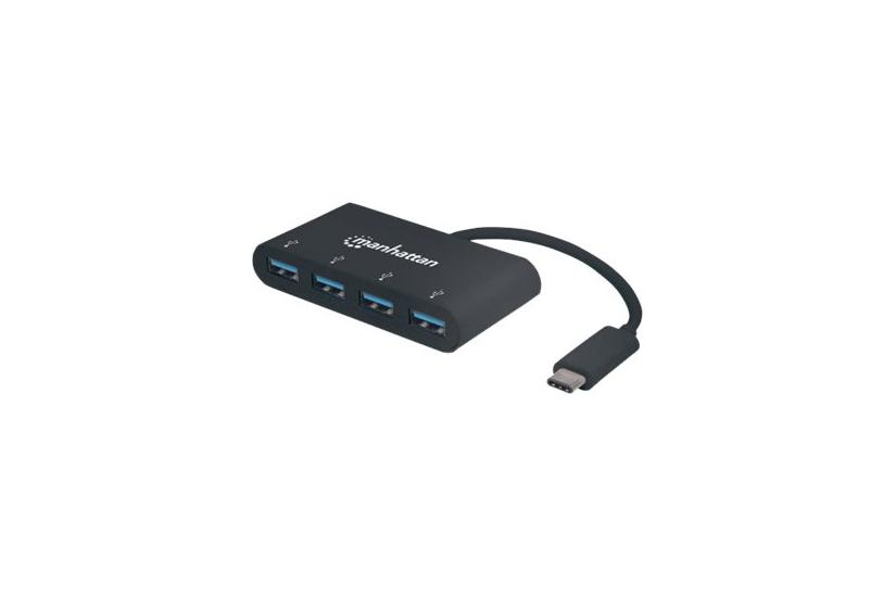 Manhattan 162746 Interface Hub Usb Gen Gen Type- 5000 Mbit Sort