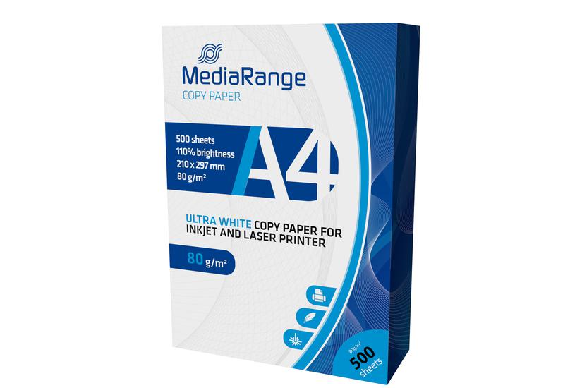 Mediarange Almindeligt Papir 500 Ark A4 80