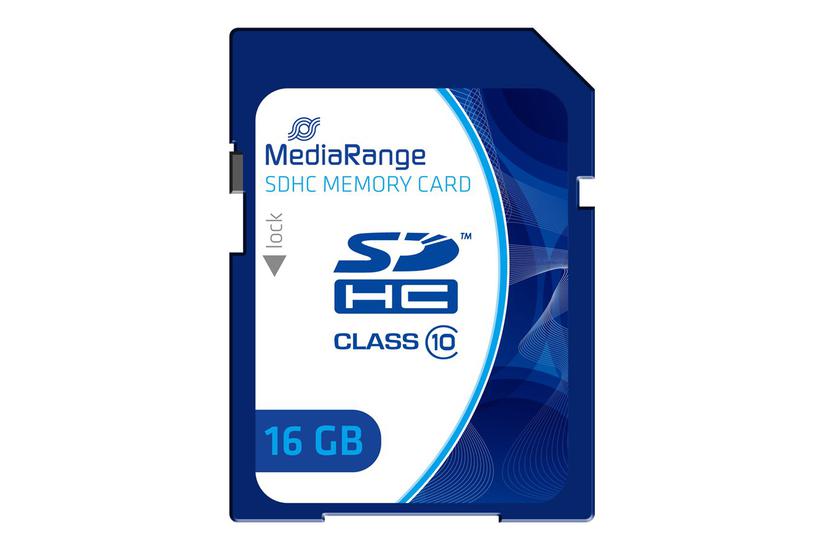 Mediarange Flashhukommelseskort 16 Gb Sdhc