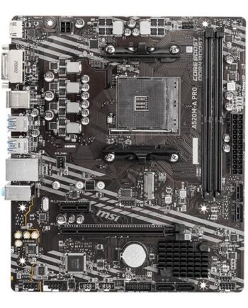 Msi A520m-  Pro Bundkort Micro Atx Socket Am4 Amd A520