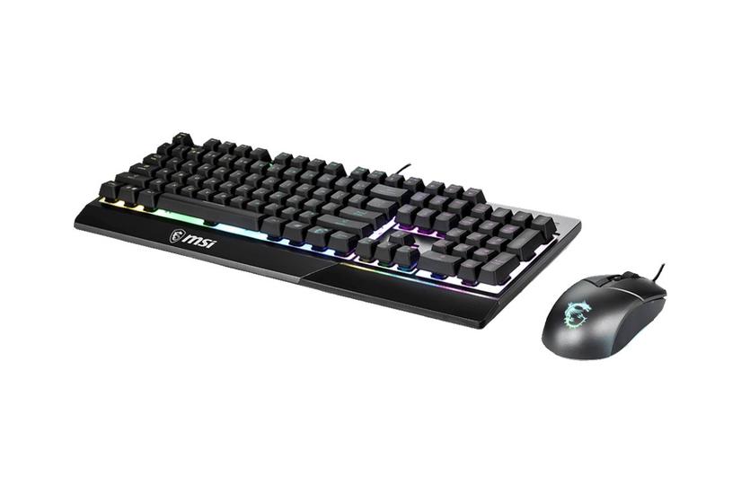 Msi Vigor Gk30 Combo Sæt Med Mus Og Tastatur Usa Indgangsudstyr