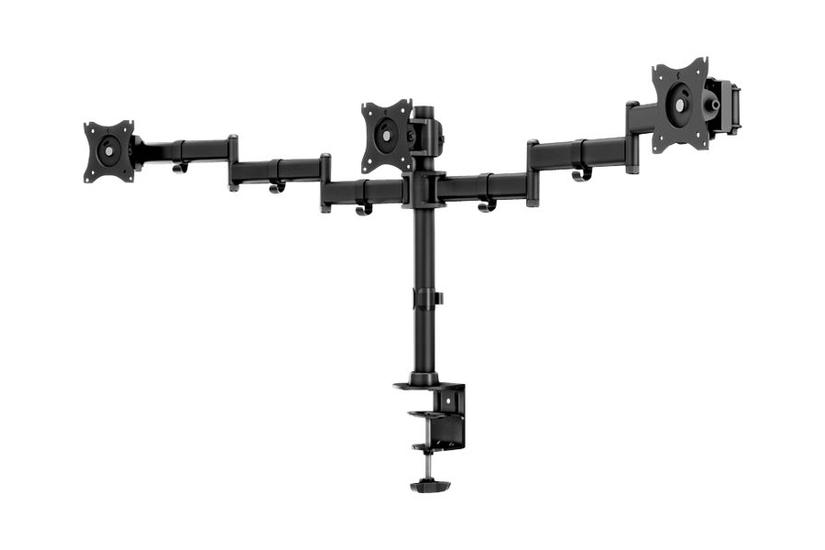 Multibrackets Deskmount Basic Triple Monteringssæt For Lcd Skærme Sort