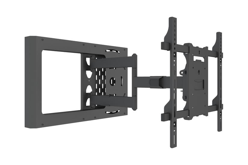 Multibrackets Hospitality Flexarm With Stb Enclosure Beslag For Lcd Display Sort