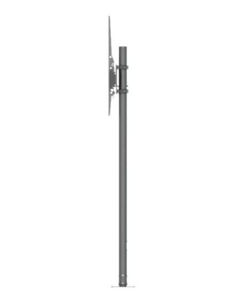 Multibrackets   Pro Dual Pole Floormount Stativ For Lcd Display Sort