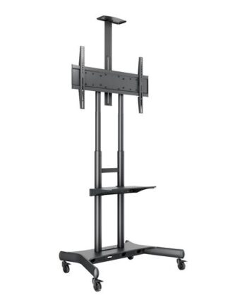 Multibrackets   Public Floorstand Basic 180 Stativ For Fladt Panel Videokonferencesystem Sort