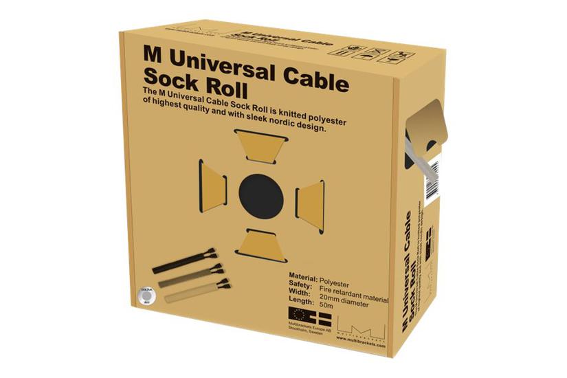 Multibrackets Universal Cable Sock Roll 20 Mm 50 Kabelorganisator