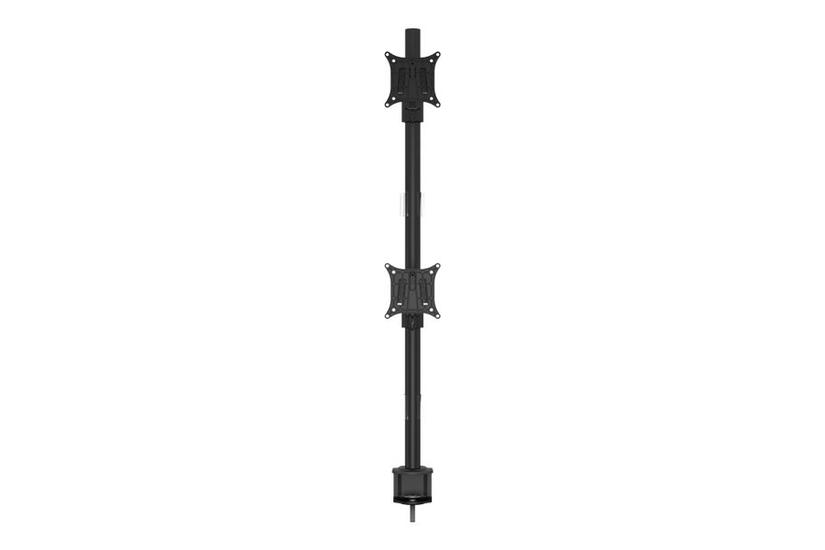 Multibrackets Vesa Deskmount Officeline Dual Vertical Monteringssæt For Lcd Displays Sort