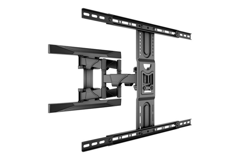 Multibrackets Vesa Flexarm Full Motion Dual Beslag Fuldbevægelses Justerbar Arm For Lcd Display Sort