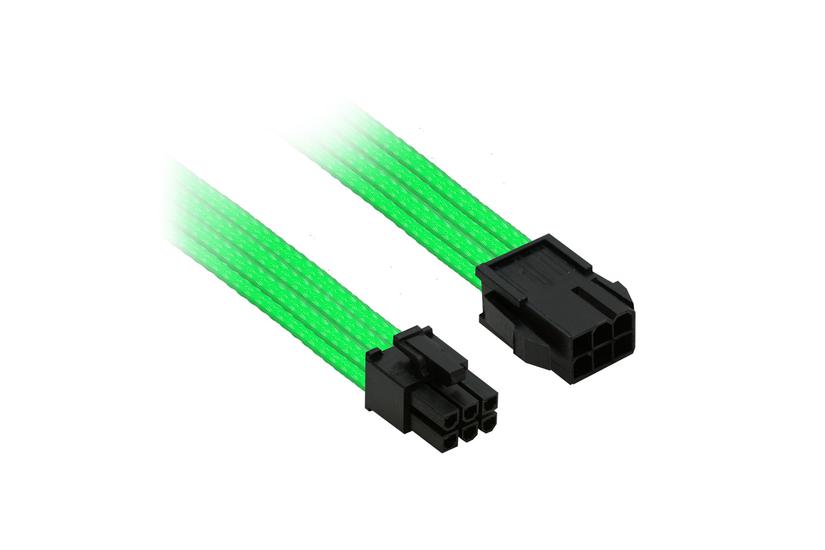 Nanoxia Single Sleeve Forlængerkabel Til Strøm Pin Pcie-strøm Til Pin Pcie-strøm 30 Cm