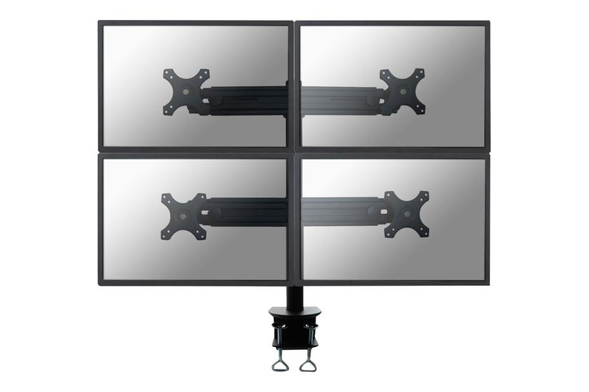 Neomounts Fpma-d700d4 Monteringssæt Fuld Bevægelse For Lcd Displays Sort