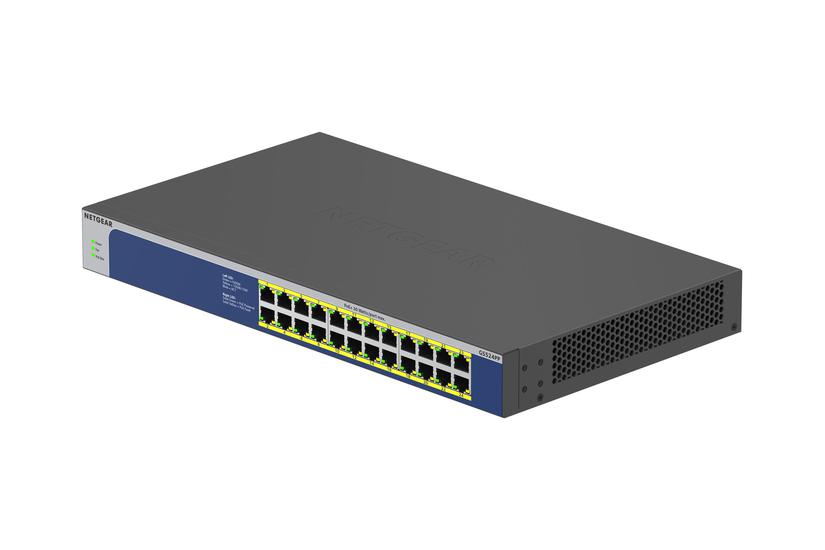 Netgear Gs524pp Switch 24 Porte Ikke Administreret Monterbar På Stativ