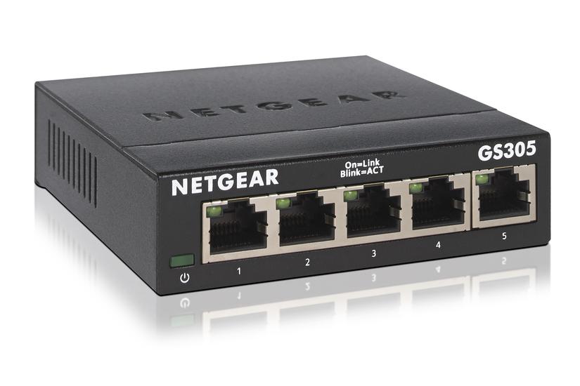Netgear Gs305 Switch Porte Ikke Administreret