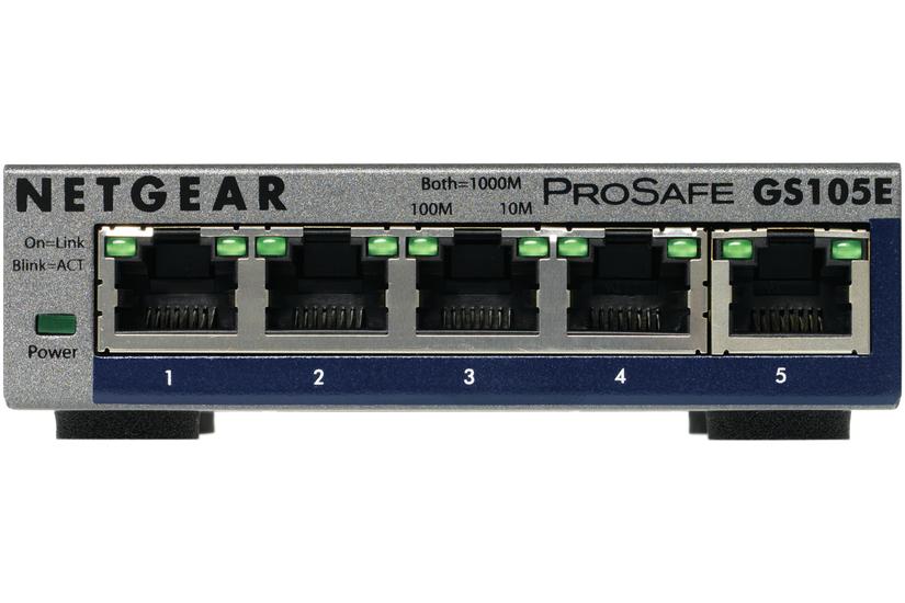 Netgear Plus Gs105ev2 Switch Porte Administreret