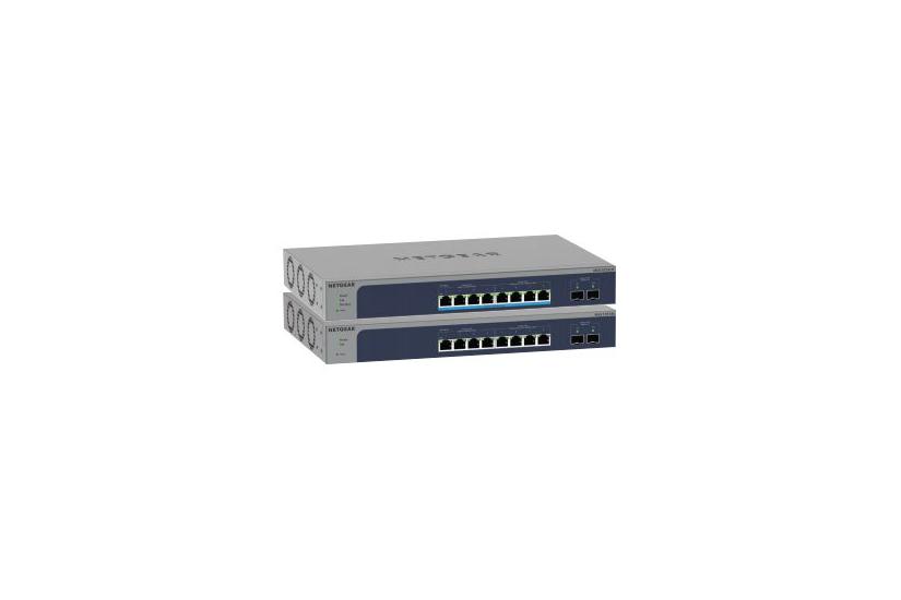 Netgear Smart Ms510txm Switch Porte Smart Monterbar På Stativ