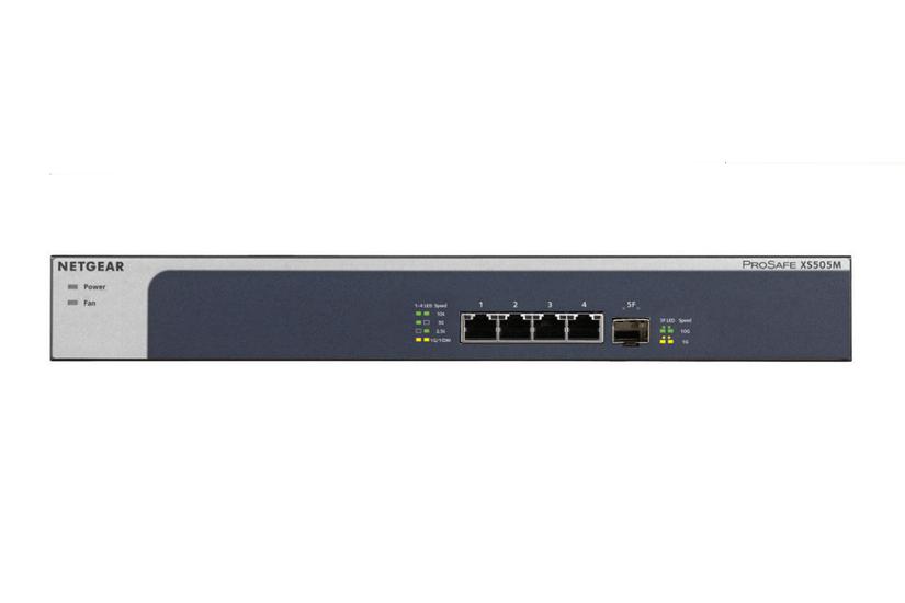 Netgear Xs505m Switch Porte Ikke Administreret Monterbar På Stativ