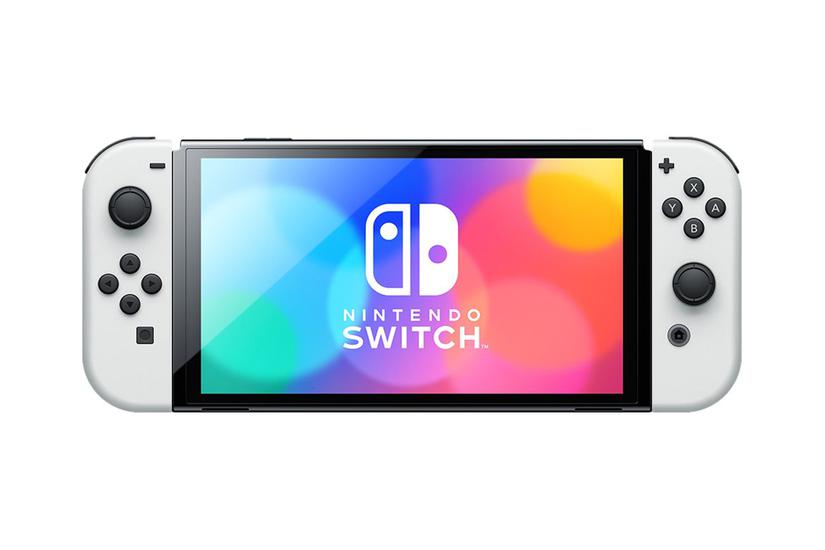 Nintendo Switch Oled Spilkonsol Hvid