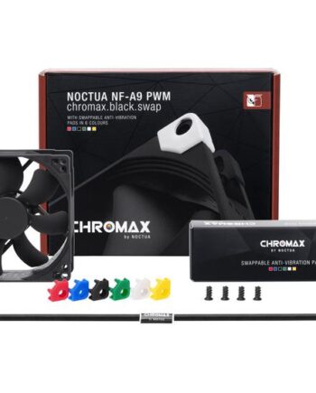Noctua Chromax Nf-a9 Pwm Black Swap Indsats Med Blæser
