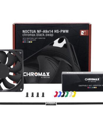 Noctua Chromax Nf-a9x14 Hs-pwm Black Swap Indsats Med Blæser