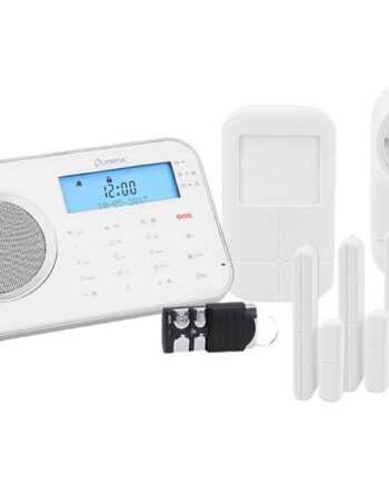 Olympia Prohome 8762 Hjemmealarmsystem 802 11b   Hvid