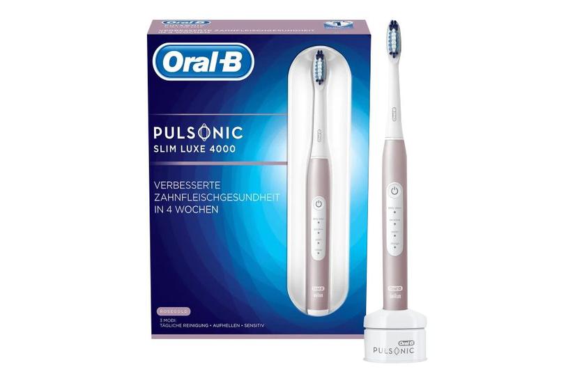 Oral- Pulsonic Slim Luxe 4000 Tandbørste Platinum