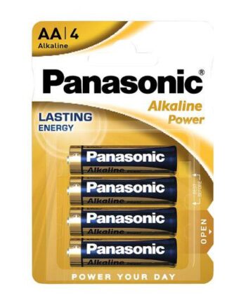 Panasonic 1x4 Lr6apb Engangsbatteri Alkaline
