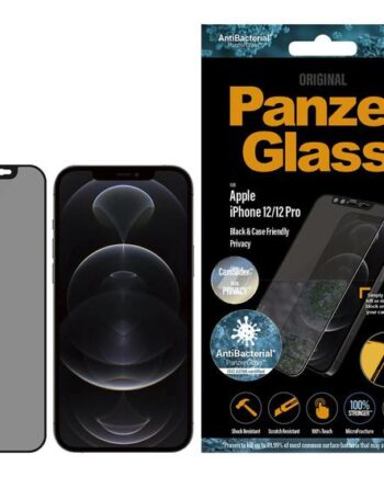 Panzerglass Black   Case Friendly Privacy Skærmbeskytter For Mobiltelefon